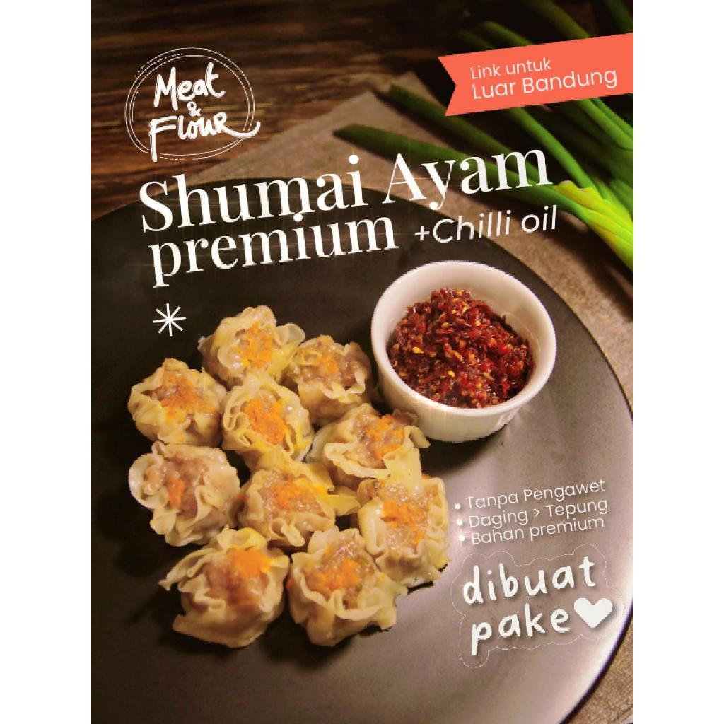 

Siomay Ayam Special / Frozen / Beku / Siomay dimsum dengan chili oil / 10 pcs