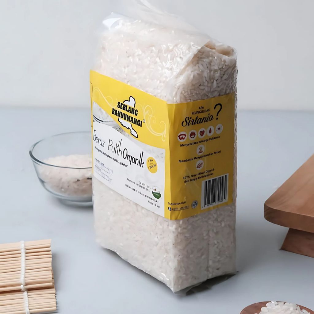 

Beras Putih Seblang Banyuwangi - Beras Putih Organik