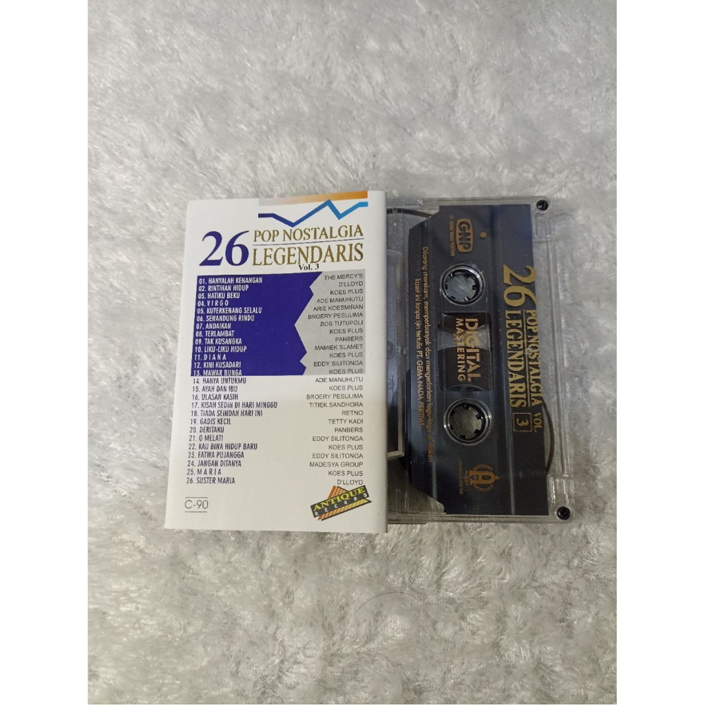 kaset pita 26 pop nostalgia legendaris vol 3