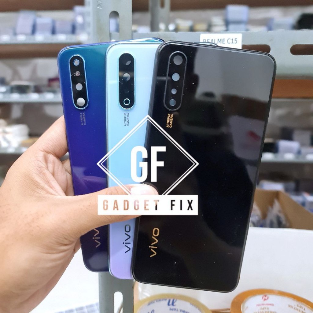 Casing Housing HP Vivo S1 1907 Backdoor + Bezel Bekdor Tutup Belakang Kesing