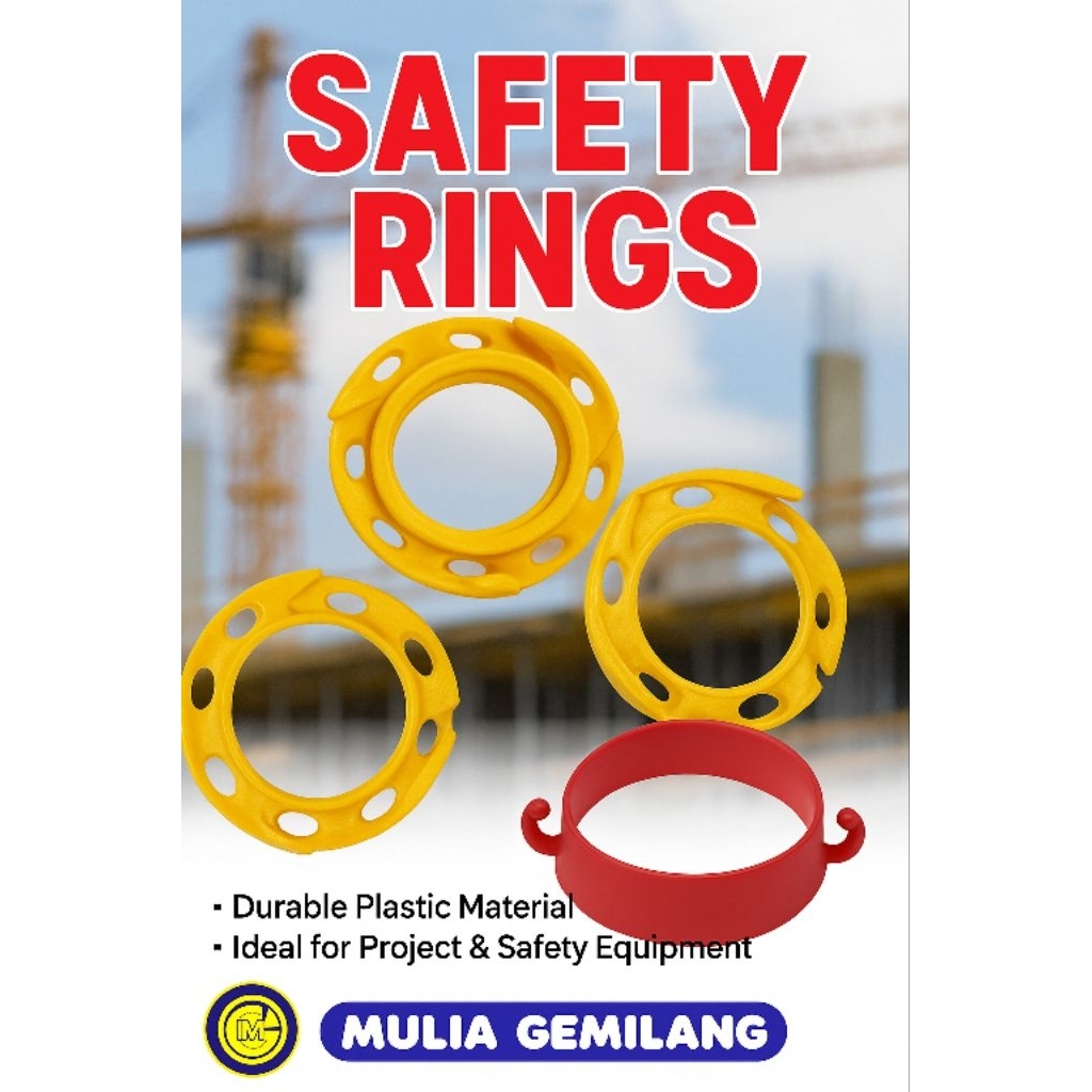 RING GANTUNGAN RANTAI PLASTIK TRAFFIC CONE