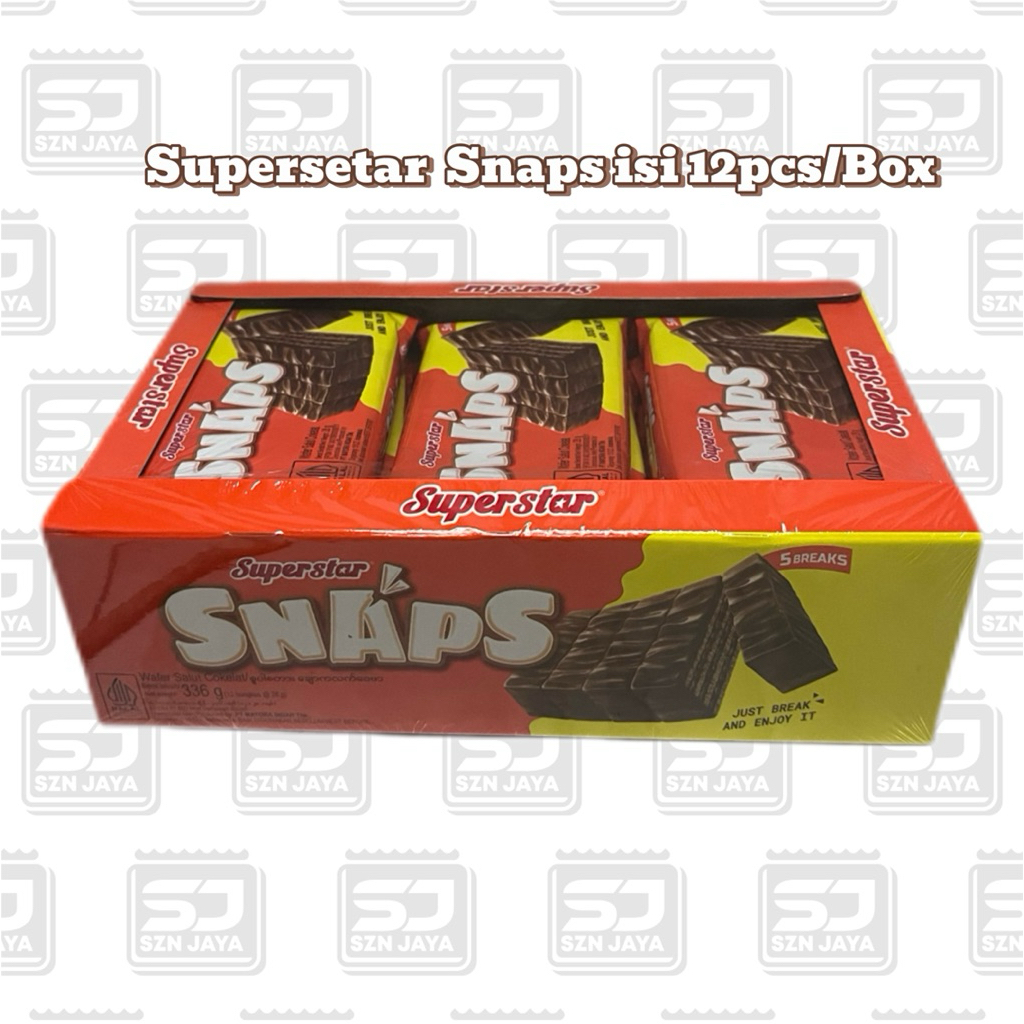 

Superstar Snaps 1 Box / 1 pck isi 12pcs