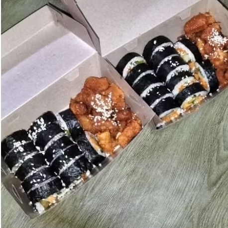 

Kimbab Chicken - Seroll Kimbab - Kimbab Korea - Kimbab dengan Danmuji Asli - Kimbab Surabaya - Kimbite & Bang! - Jajanan Kekinian - Jajanan Korea - Cemilan - Snack Favorit