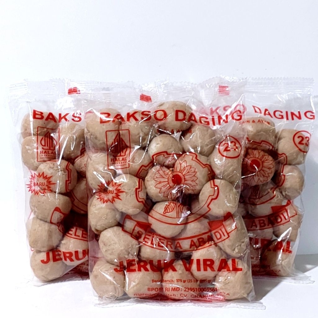

BAKSO JERUK VIRAL ISI 25PCS 375 GRAM
