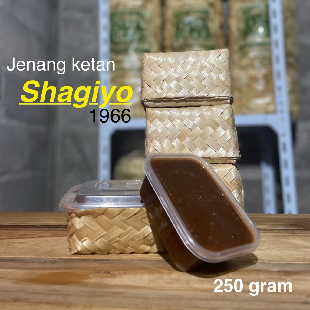 

jenang/dodol ketan shagiyo 1966 berat 250gram