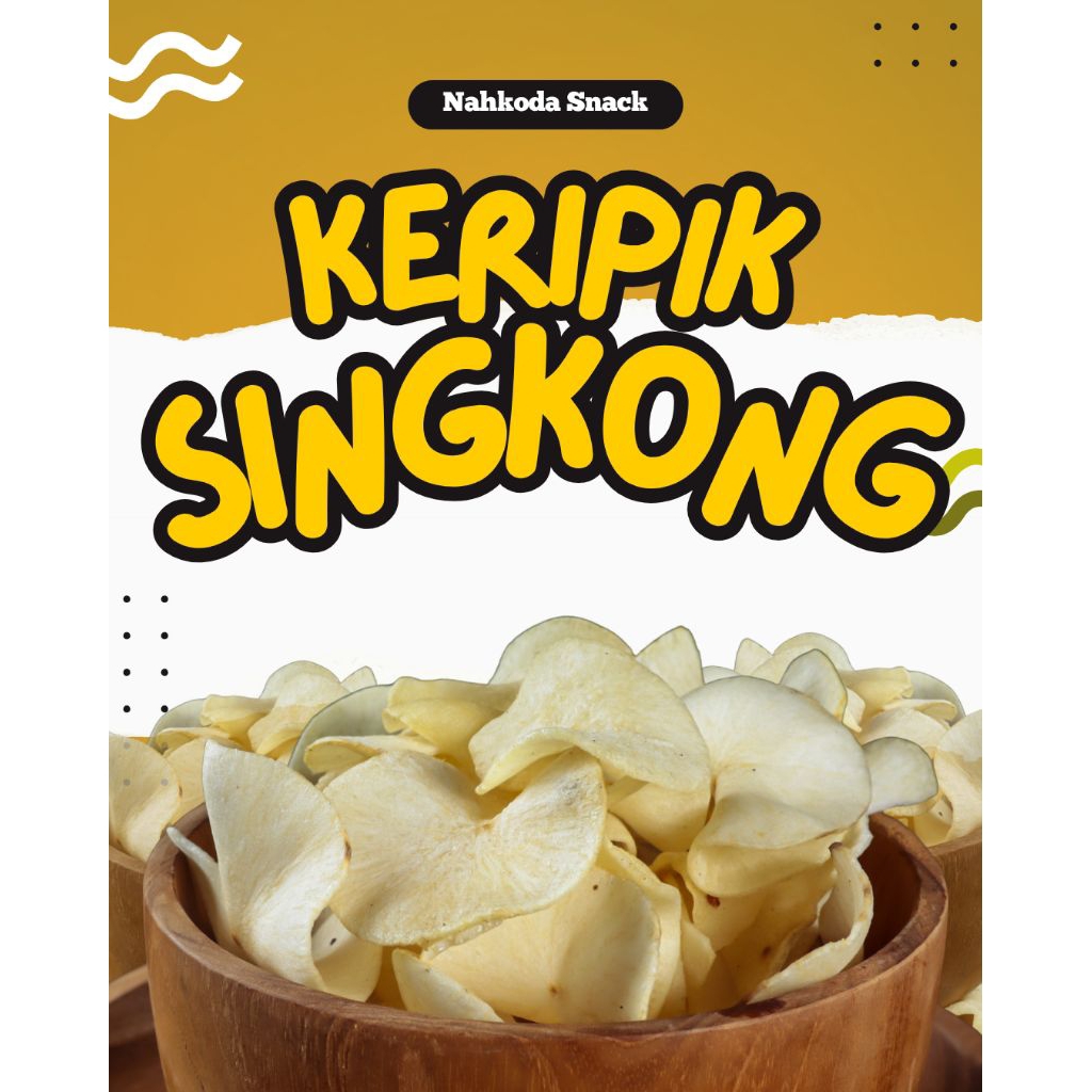 

(KILO) Keripik Singkong Gadung – Camilan Unik, Gurih, dan Bikin Penasaran! - Grosir snack 100 gram