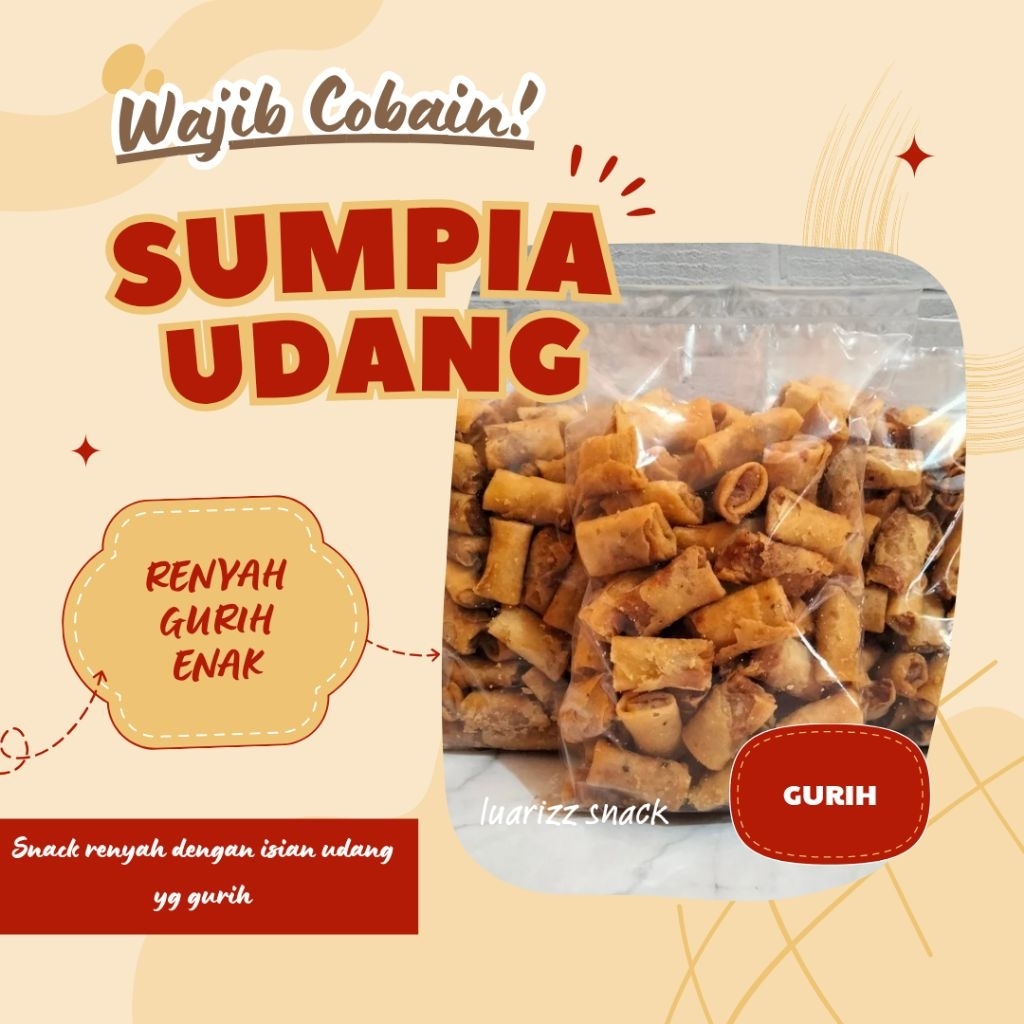 

250 gr Sumpia Udang Lintang Kiloan