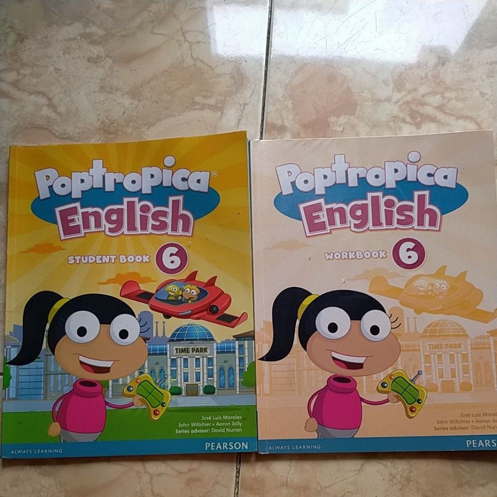 

Poptropica English 6 student book + workbook