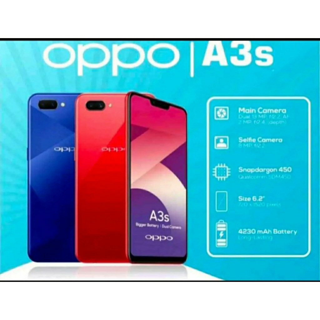 oppo a3s ram 16/128