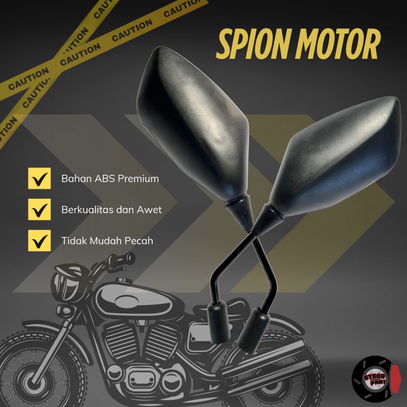 Spion Pcx Spion Motor Original Honda 1 Set Kanan Kiri + Baut Mur