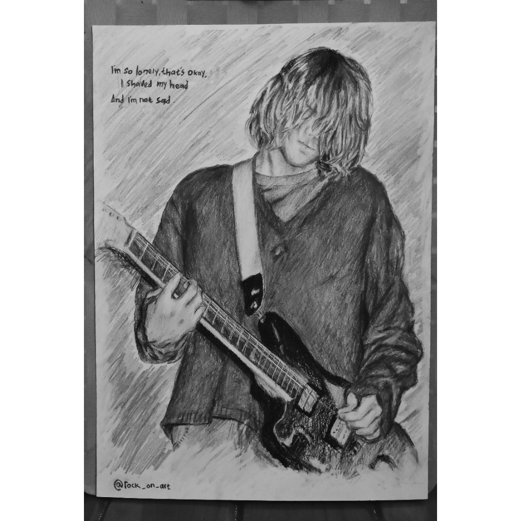 

Gambar Wajah Realis. A4 Standard