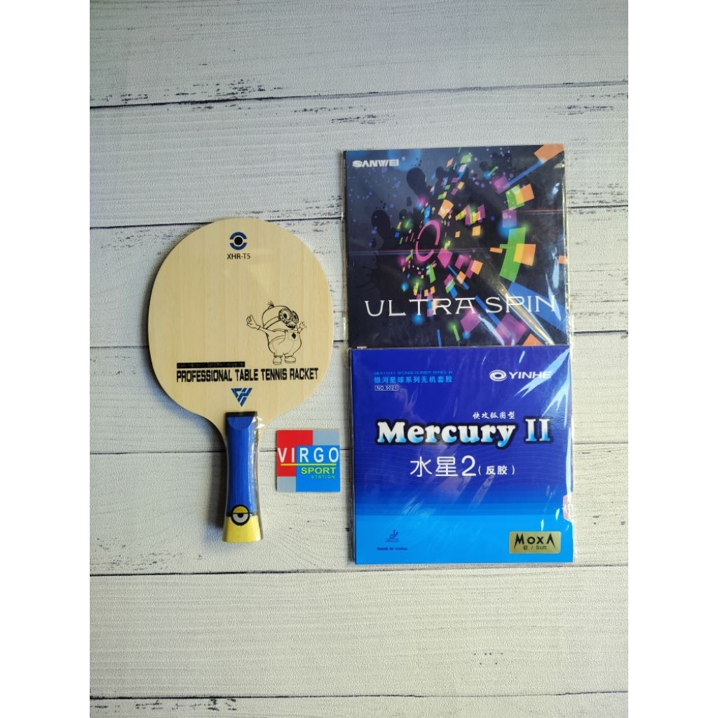 Paket Rakit Bat Bet Pingpong Minion Co