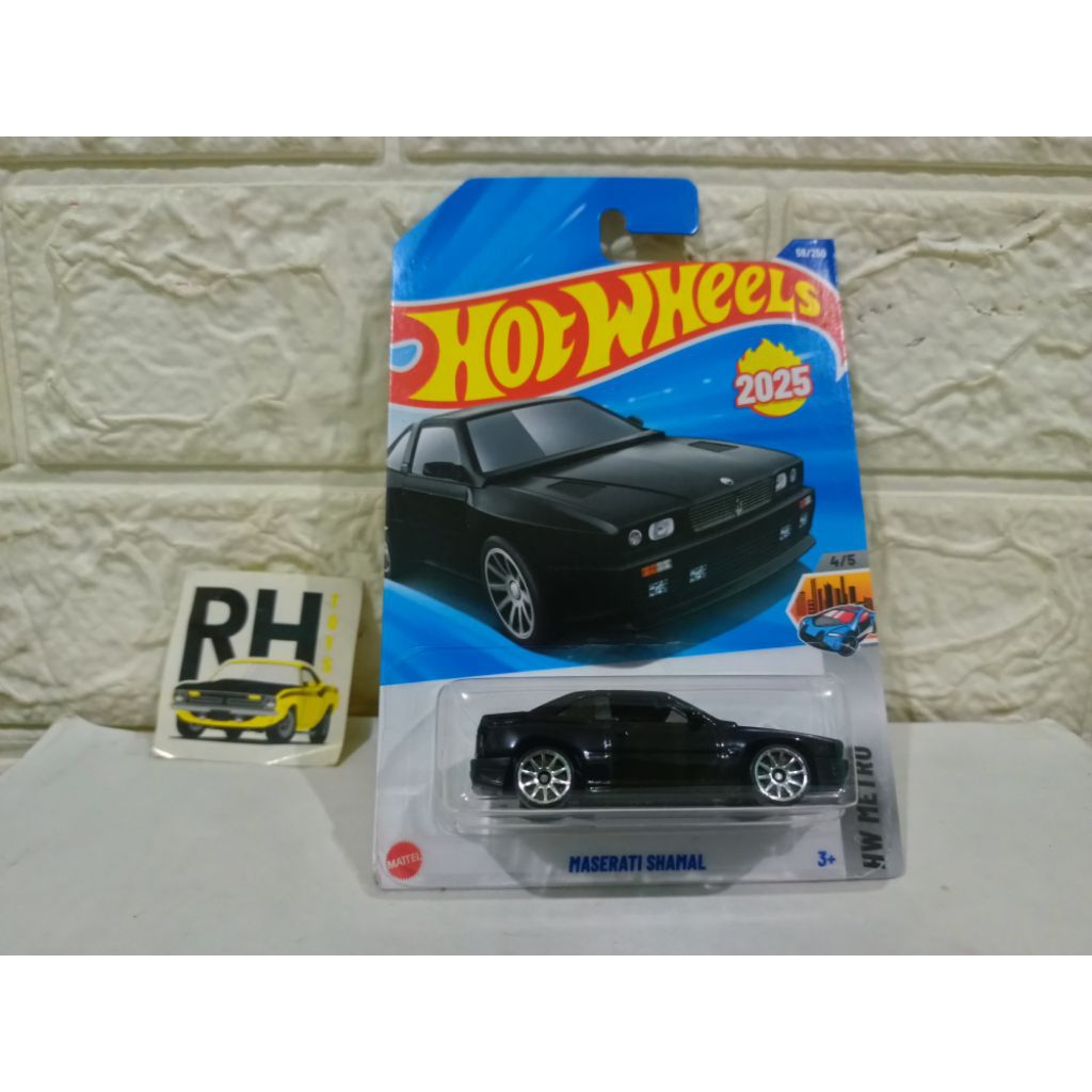 Hot Wheels Maserati Shamal metro