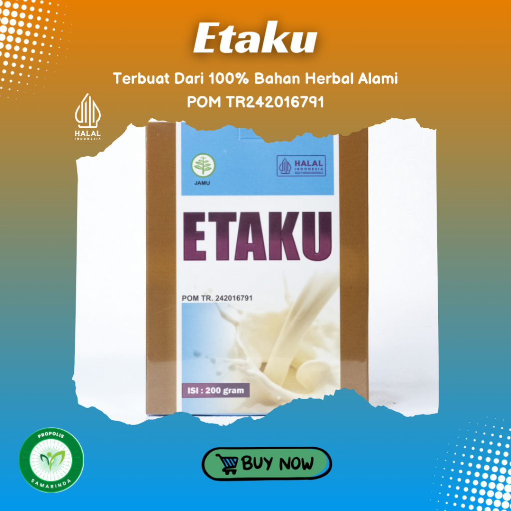 

Walatra Etaku Goat Milk - Susu Kambing Etawa Murni 100% Asli Isi 200 Gram