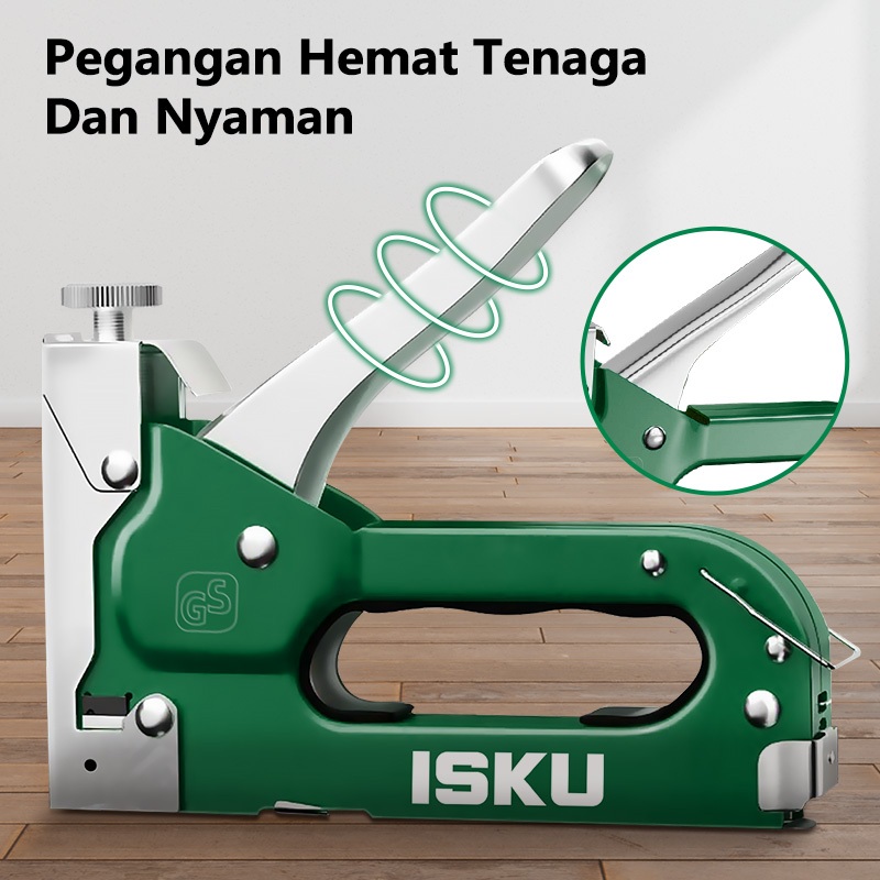 

ISKU Staples Gun Stapless Tembak Gun Tacker 1.2*8/10/12mm