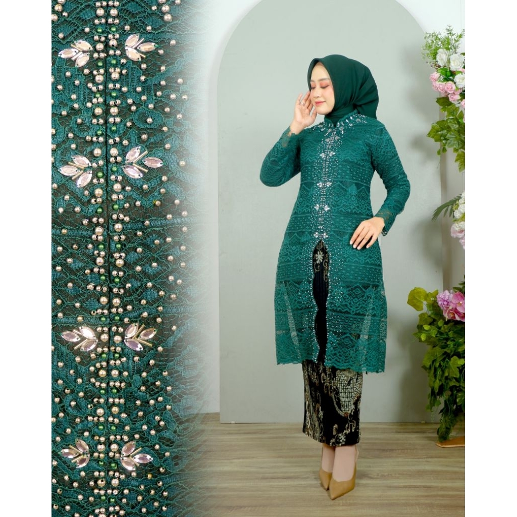 atasan kebaya wanita modern wisuda lamaran kondangan terbaru/baju kebaya tradisional/kebaya batik/ke