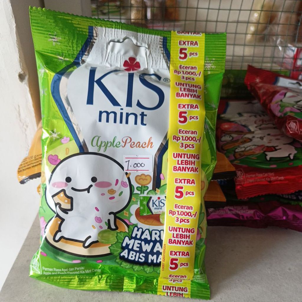 

Permen Kiss Apple Peach