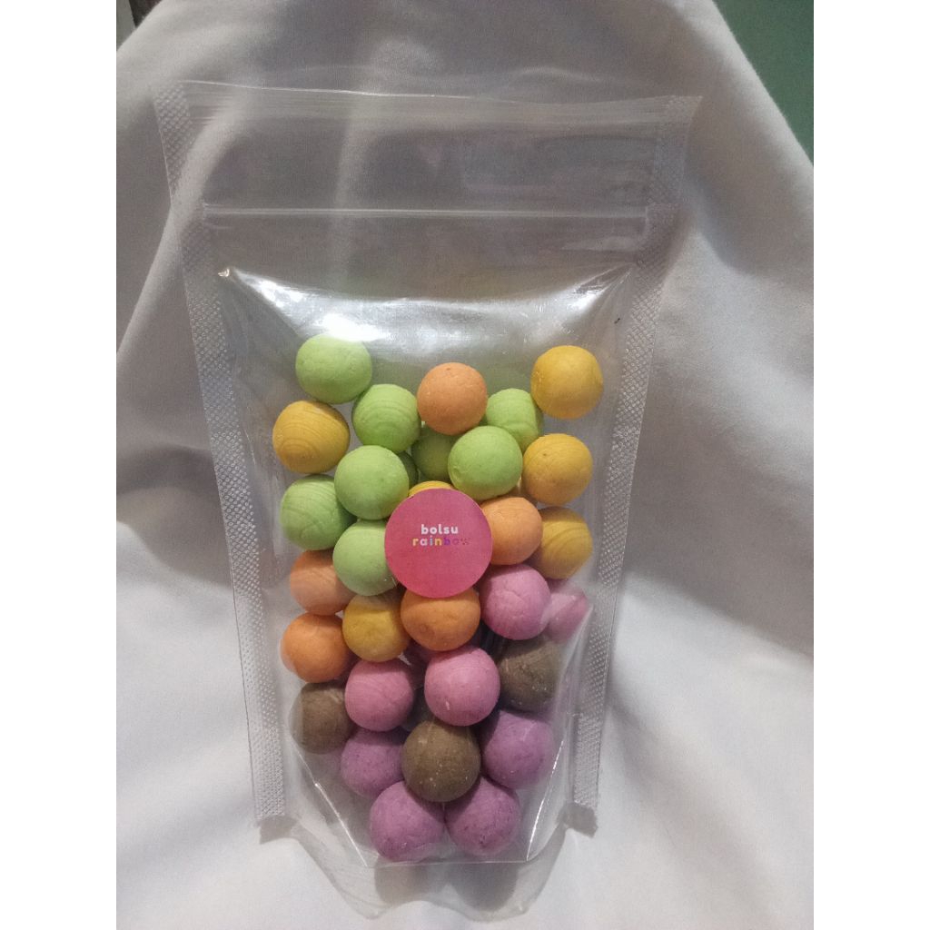 

Bola susu rainbow