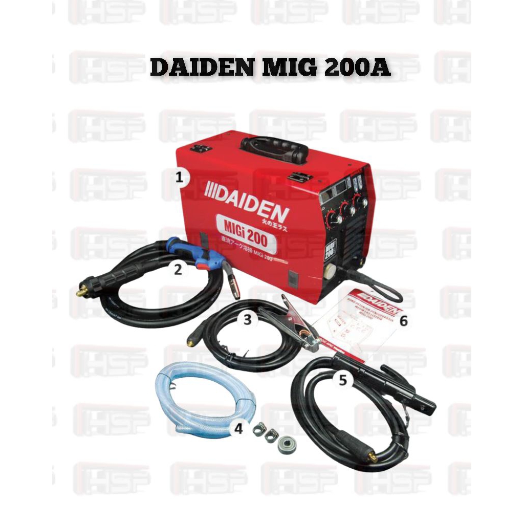 DAIDEN MESIN LAS TRAVO LAS MIG 200A