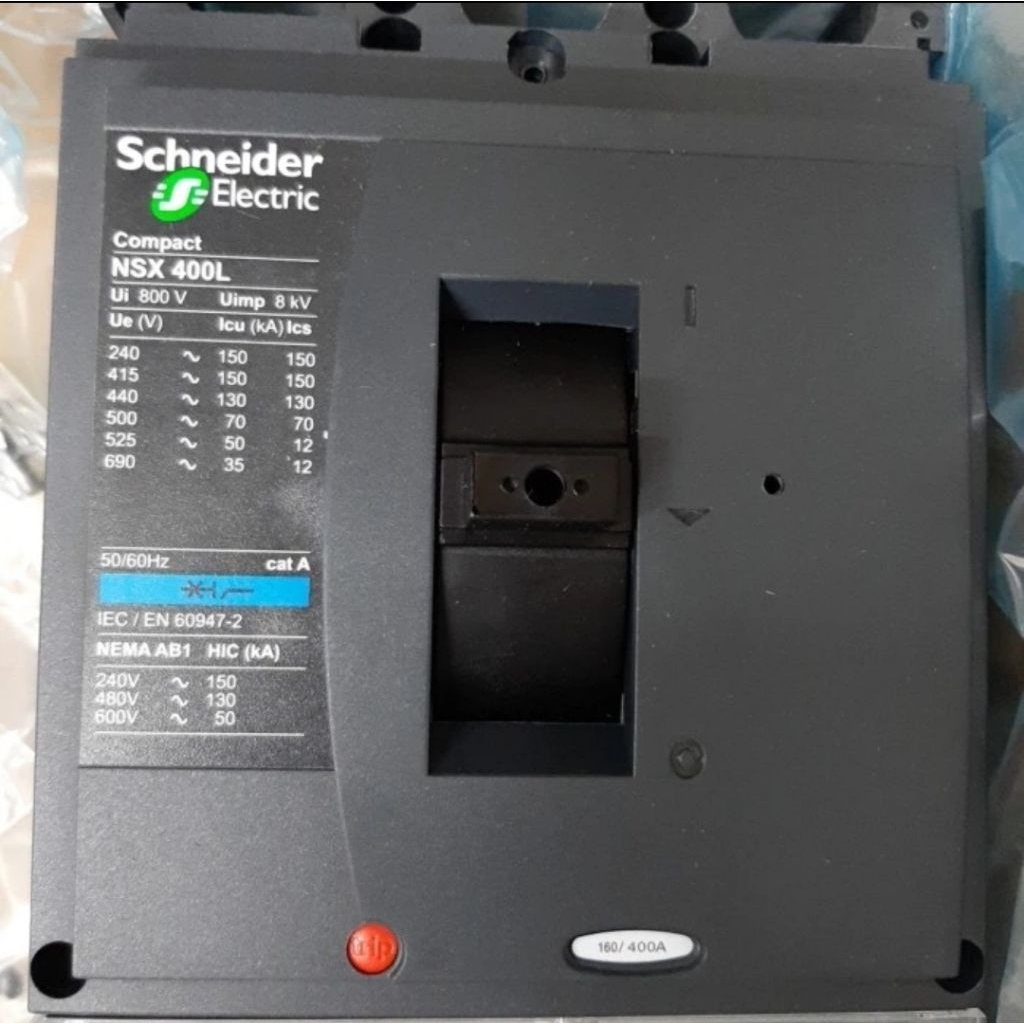 MCCB NSX400L 3P-400A 150KA SNI SCHNEIDER ORIGINAL