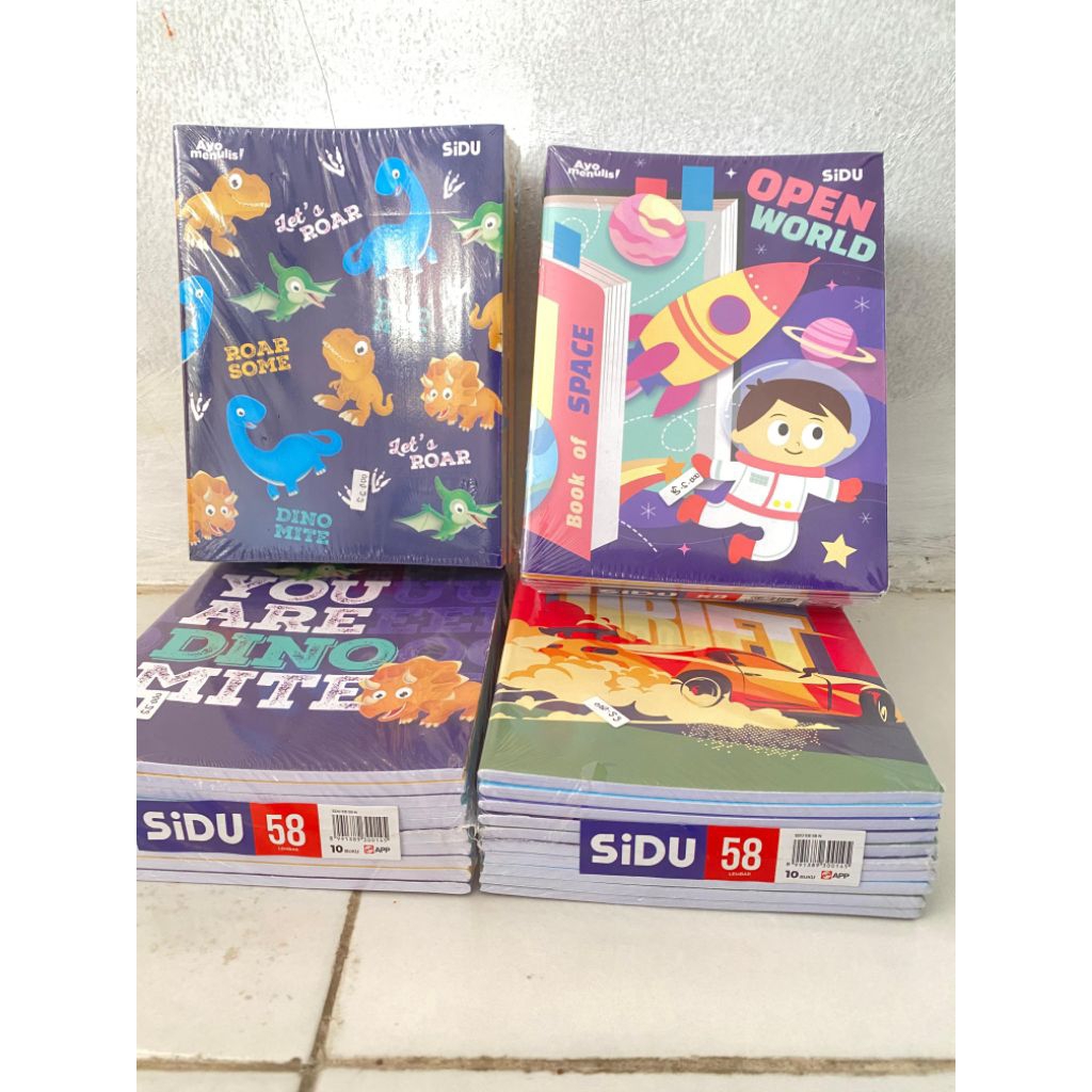 

buku sidu isi 58murah 1 pack