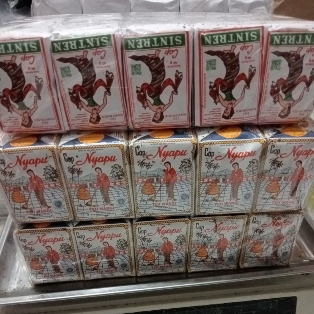 

teh sintren nyapu gopek total 6 slop