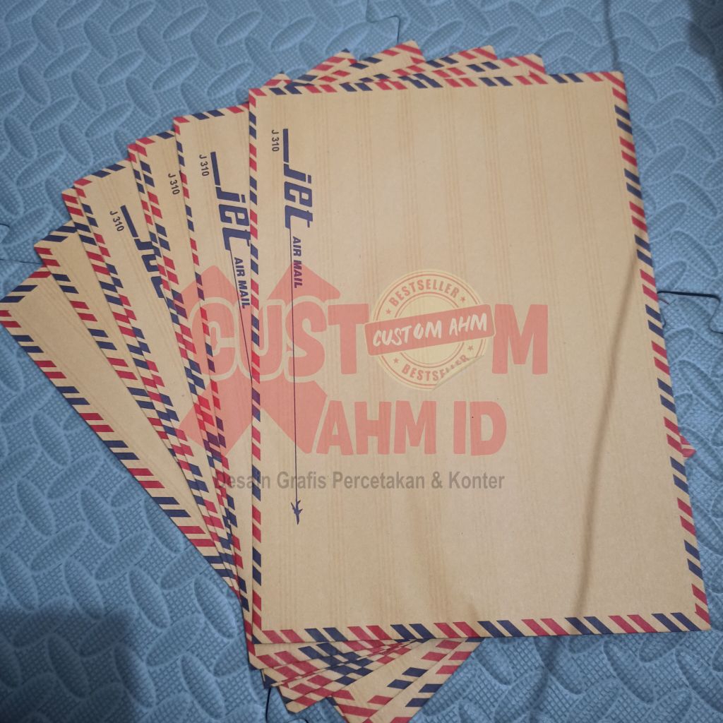 

Map lamaran warna coklat muda