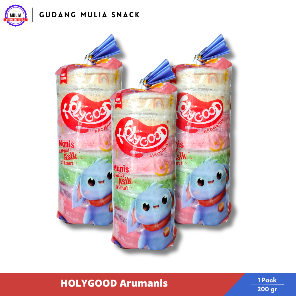 

HOLYGOOD Arumanis Roti Sempe | Aromanis Arum Manis Gulali Rambut Nenek