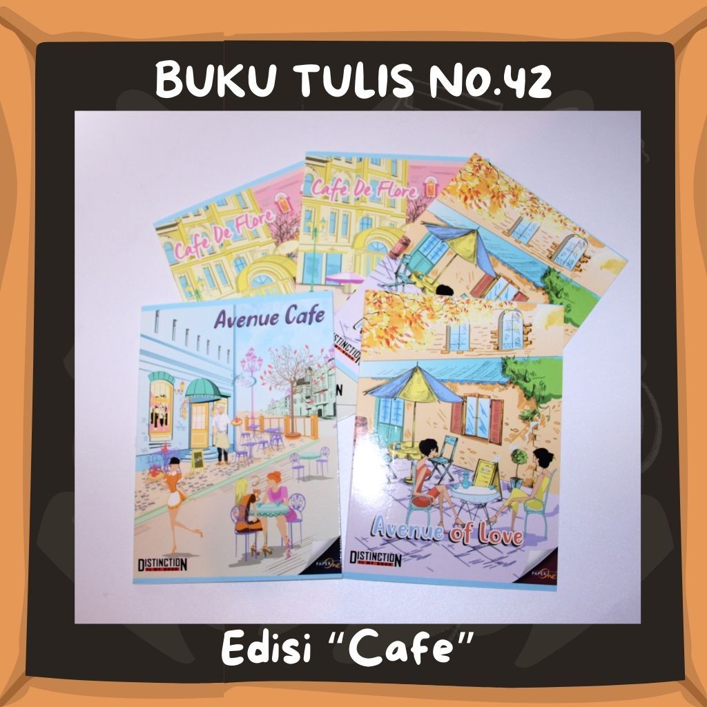 

My Book Distinction Seri Cafe 42 Lembar Boxy - 5 Buku