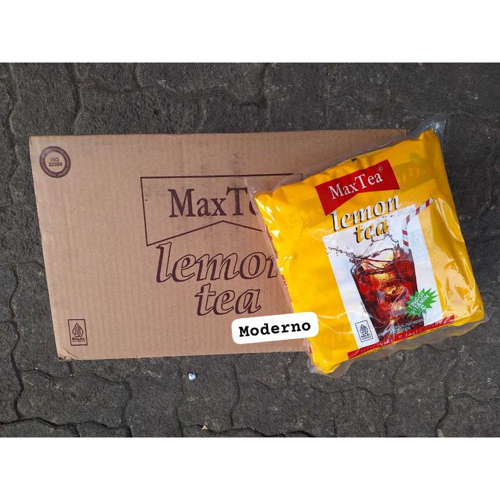 

Max Tea Lemon Tea isi 30 - Kartonan isi 12 pack - Khusus Expedisi