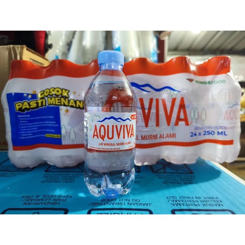 

12pcs Aquviva 250ml Air Mineral Segar