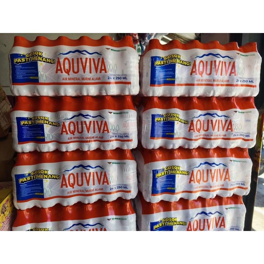 

24pcs Aquviva 250ml Air Mineral Segar