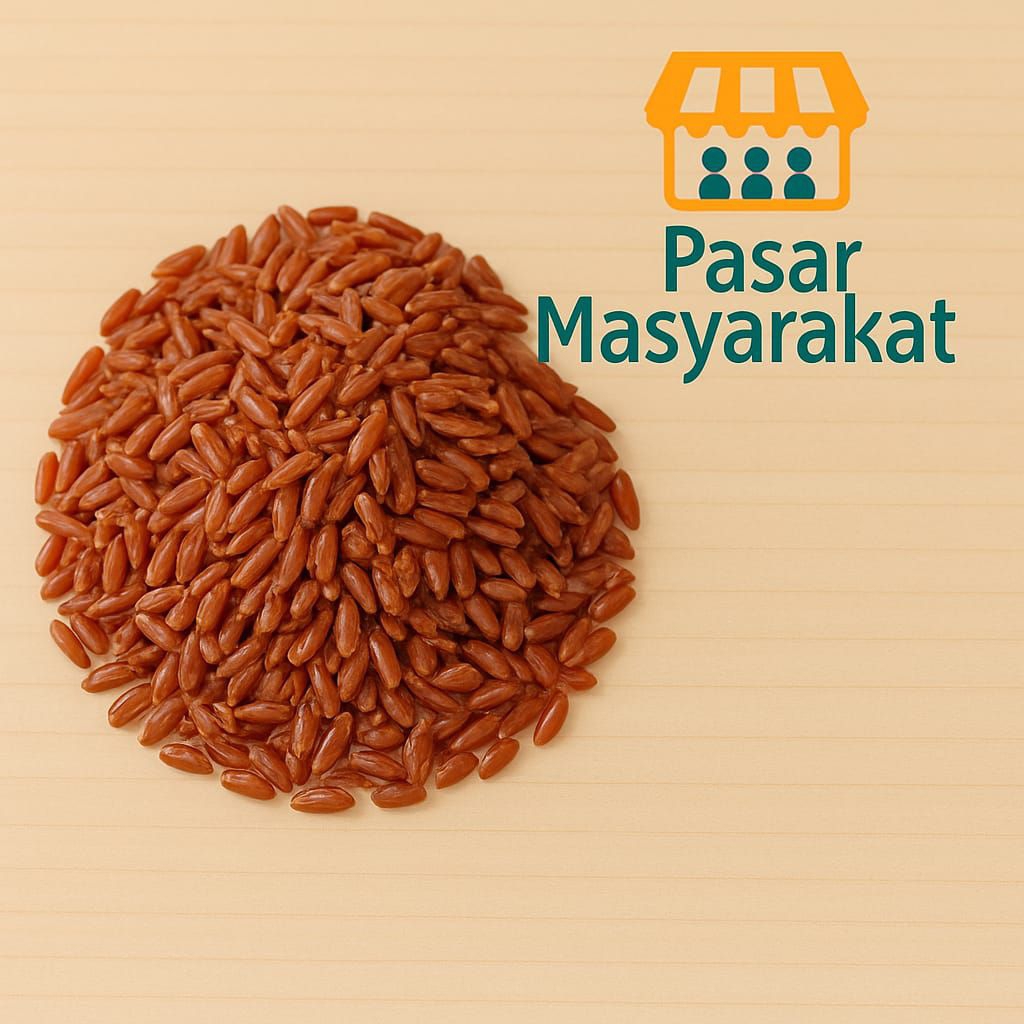 

Beras Merah Segar 250 Gram Pasar.Masyarakat