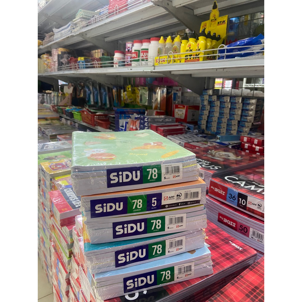 

buku tulis sidu 78 lembar isi 5