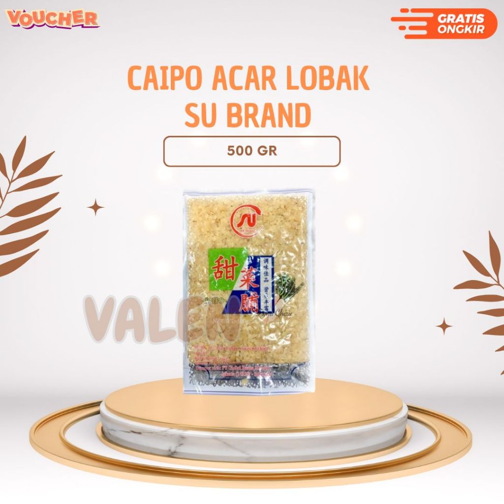 

Cincang Acar Lobak Jaipo Cai Caipo - Su Brand Caipo Manis 500 Gr - HALAL