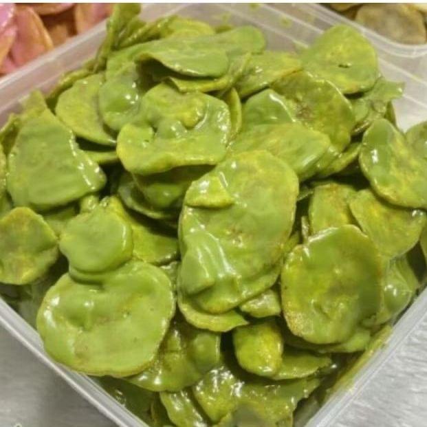 

Keripik Pisang Matcha Lumer - Keripik pisang Lumer 150gr