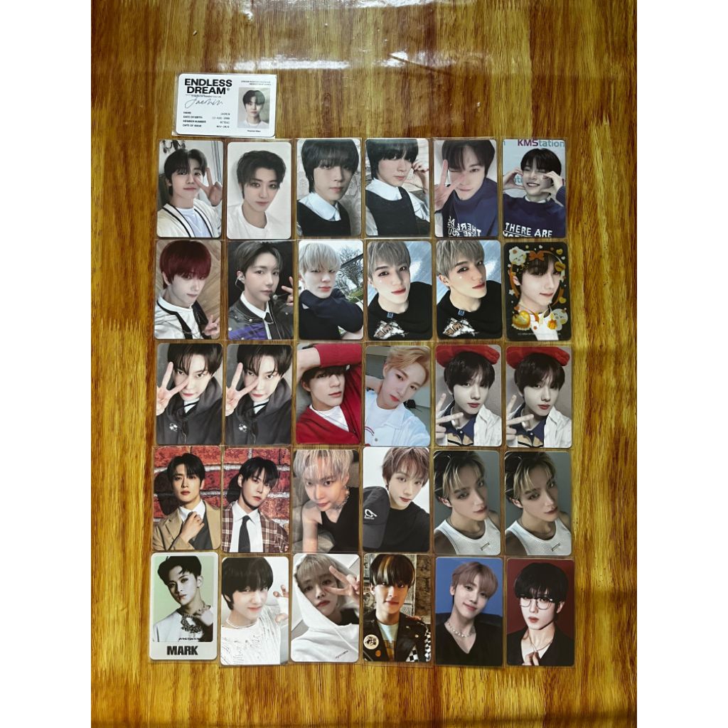 [READY STOCK OFFICIAL] PHOTOCARD HD RARE COMMON MD POB HAECHAN DOYOUNG JISUNG RENJUN JENO JAEHYUN MA