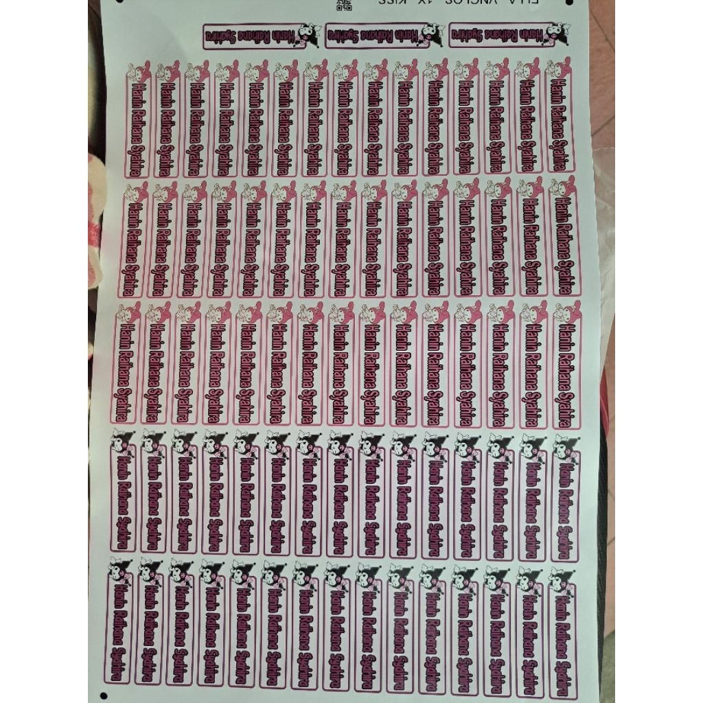 

stiker dtf + stiker vinil