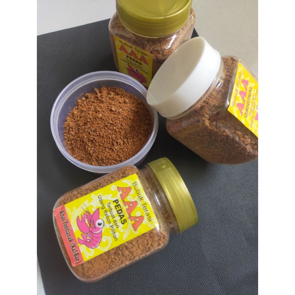 

terasi udang bubuk AAA pontianak Kalimantan barat ole ole