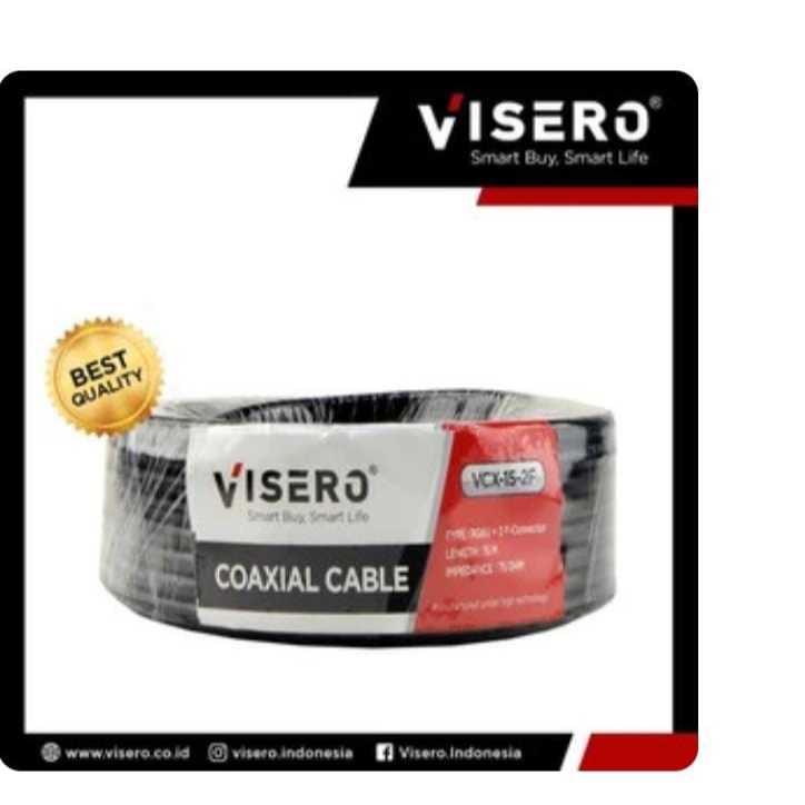 RG7876 Cable RG6/Kabel RG6/Kabel Parabola/Cable Parabola Coaxial 15M Visero by PCM LTC GLODOK