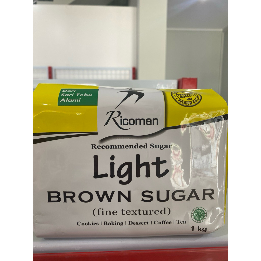 

RICOMAN LIGHT BROWN SUGAR 1kg