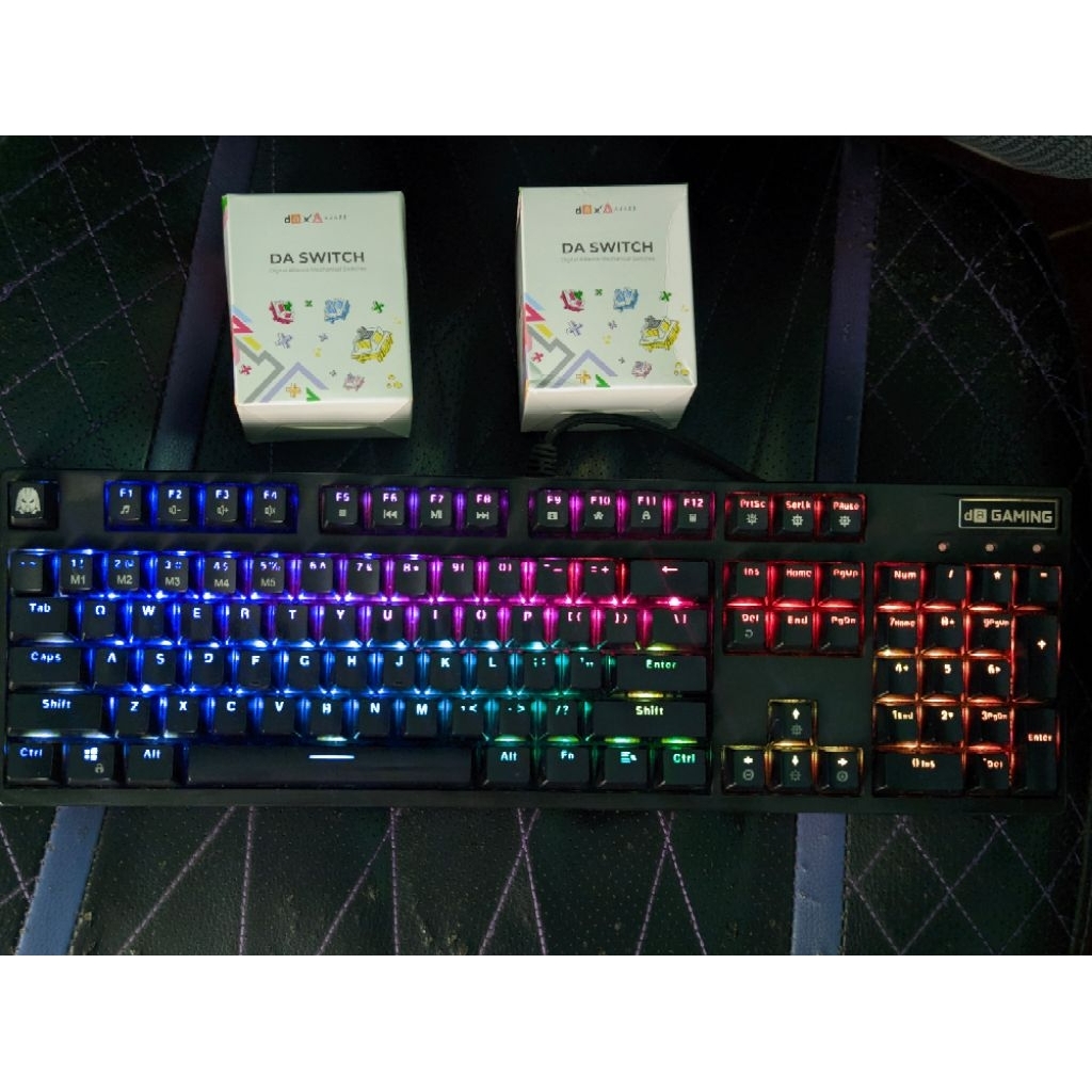 Keyboard Mecha Digital Alliance Meca Master Full RGB Full MOD