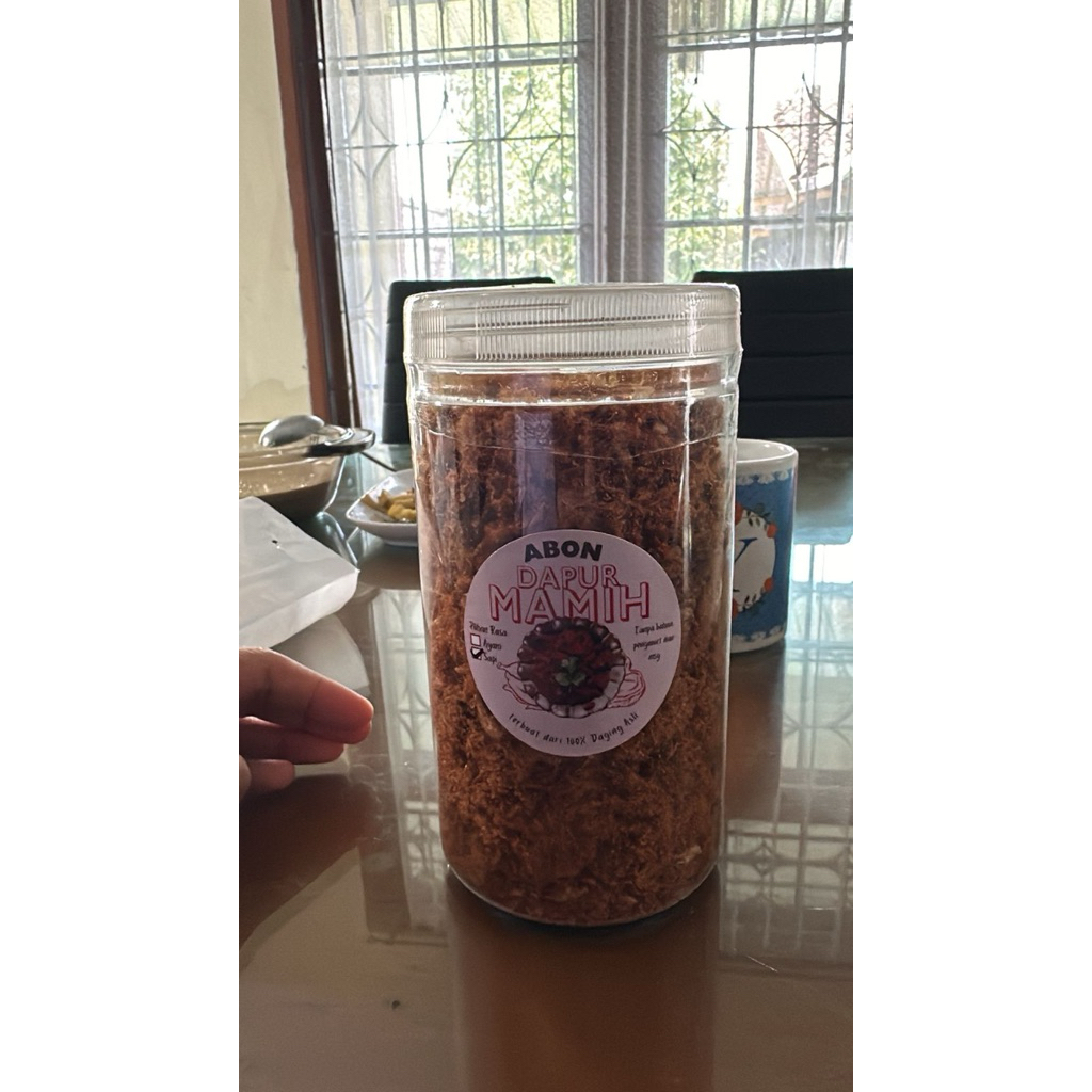 

abon sapi ayam dapur mamih