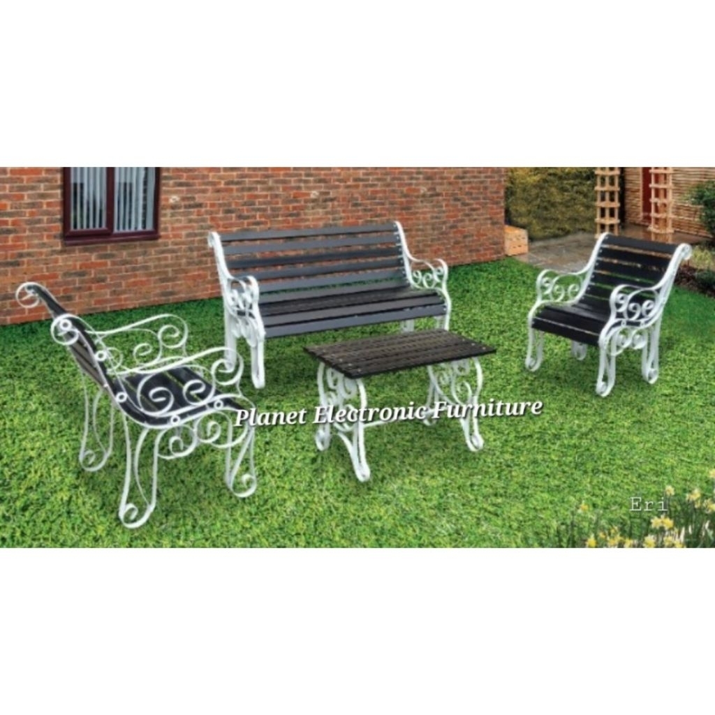 Kursi taman set kursi outdoor kursi teras kursi besi bangku taman