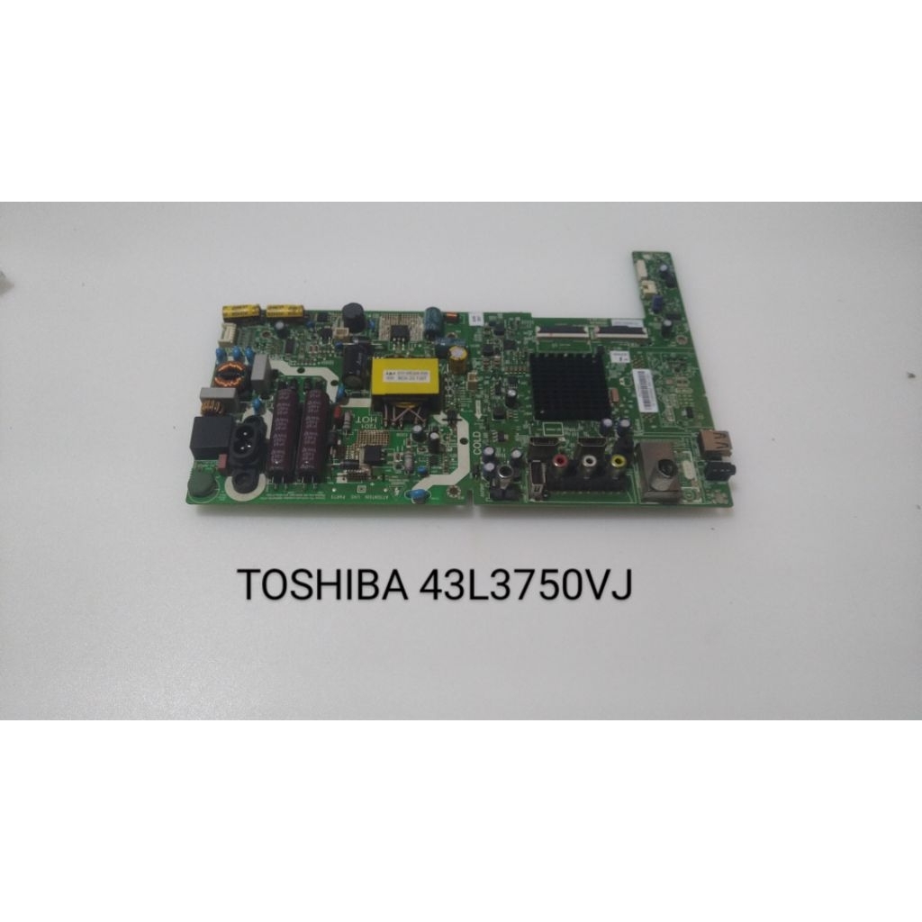 Mb toshiba 43l3750vj mainboard tv toshiba 43l3750vj