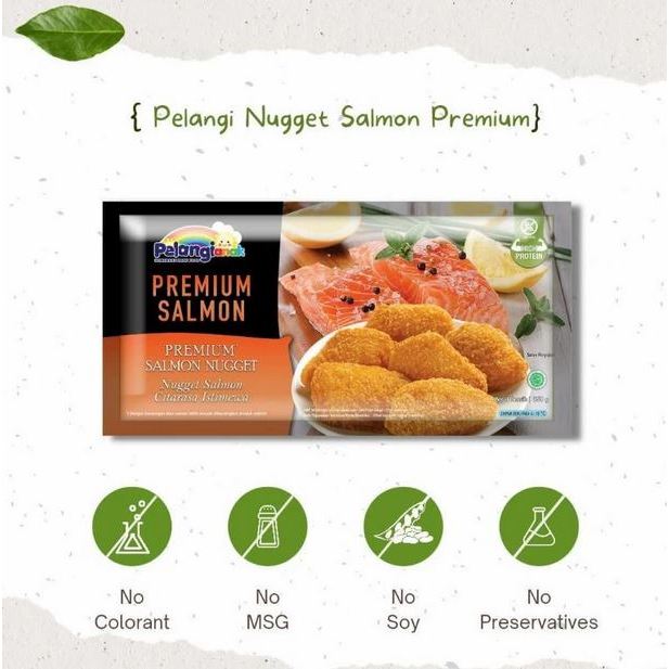 

Pelangi Anak Meal Salmon Nugget Original 12+