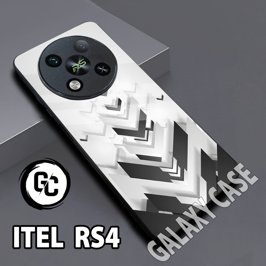 Softcase glossy ITEL RS4/Case ITEL RS4 Cowok/case ITEL RS4 glitter/casing ITEL RS4/case HP ITEL RS4