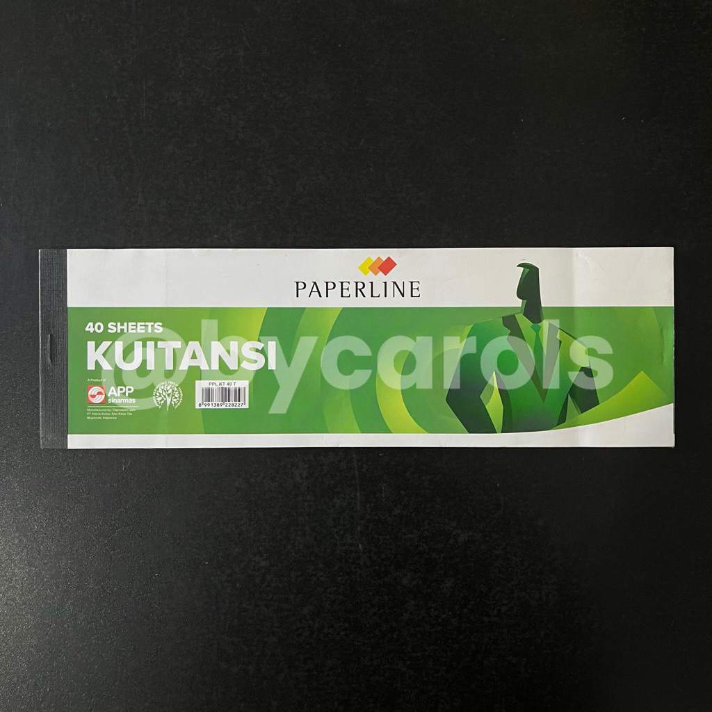 

KWITANSI PAPERLINE 40 LEMBAR PPL KT 40 T