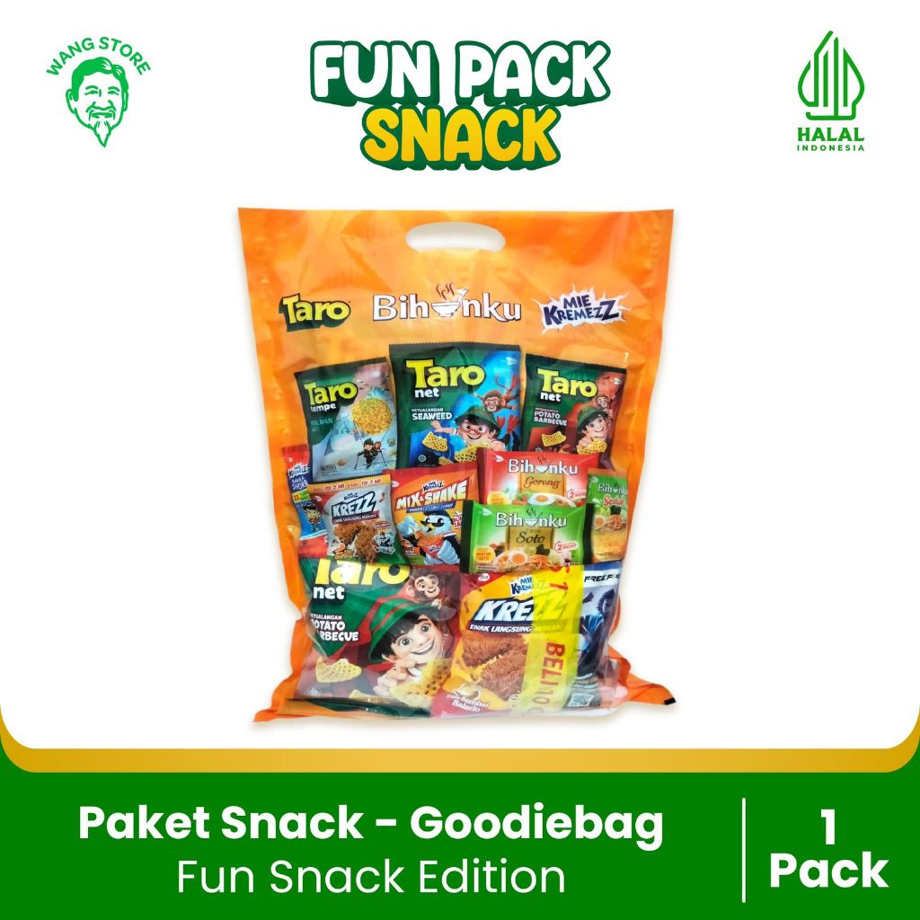 

Paket Fun Snack Edition - Paket Hampers Anak - Free Kartu Ucapan