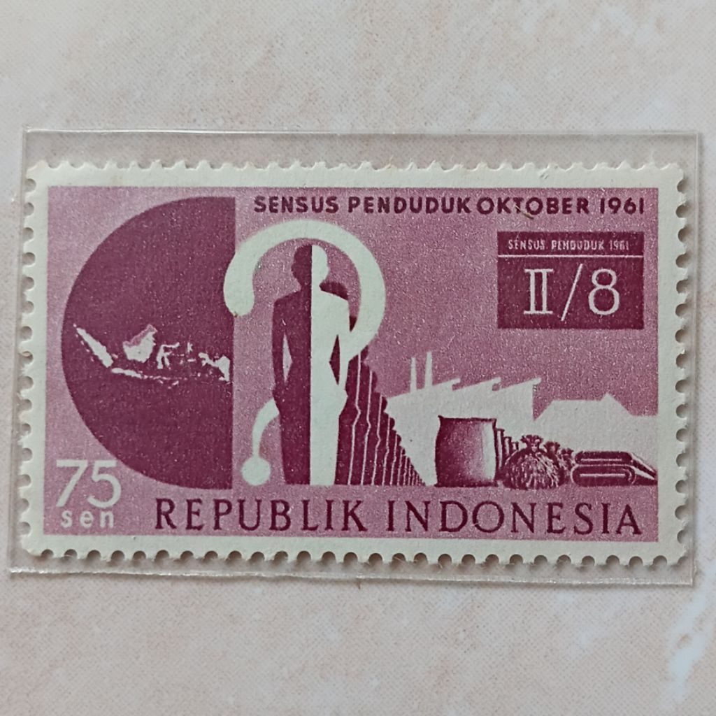 

Perangko Prangko Kuno Single Set Seri Sensus Penduduk 1961 Mint - YN2587